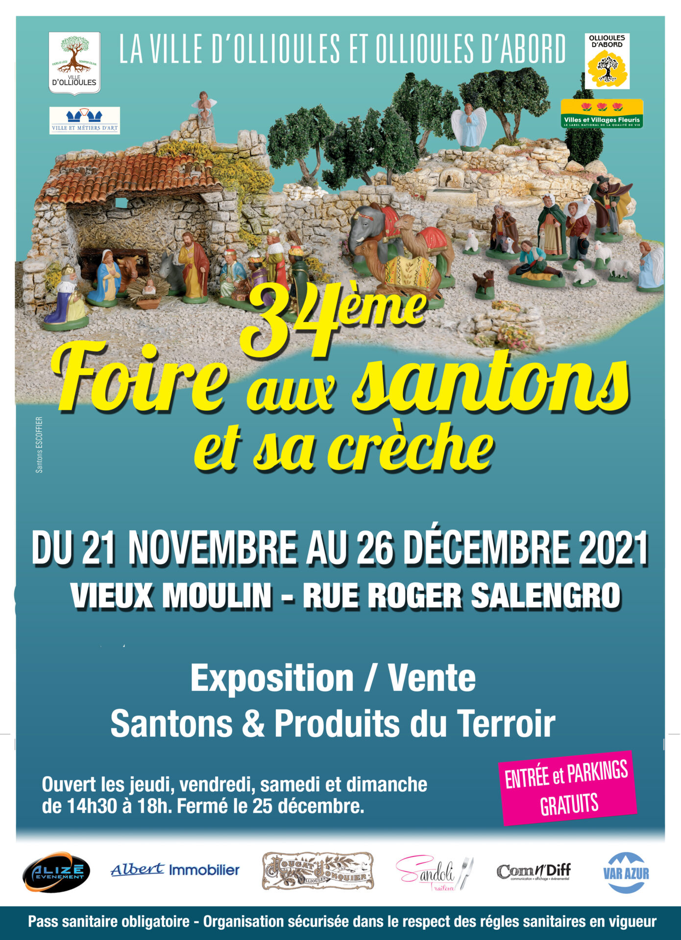 34ème Foire aux santons Ville d Ollioules